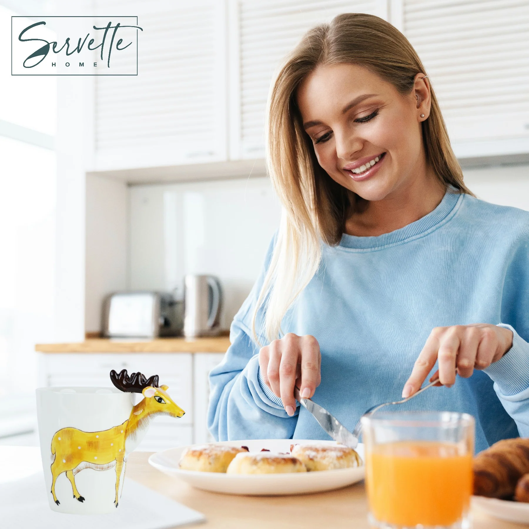 3D Animal Coffee Mug - Moose - Image 3