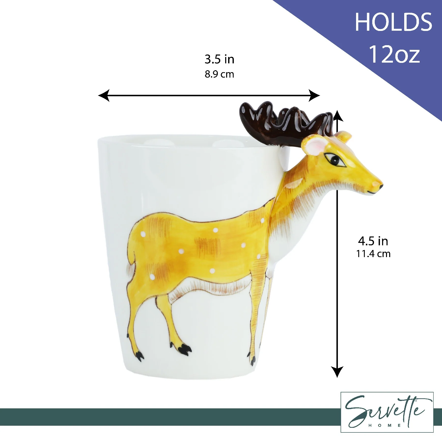 3D Animal Coffee Mug - Moose - Image 5