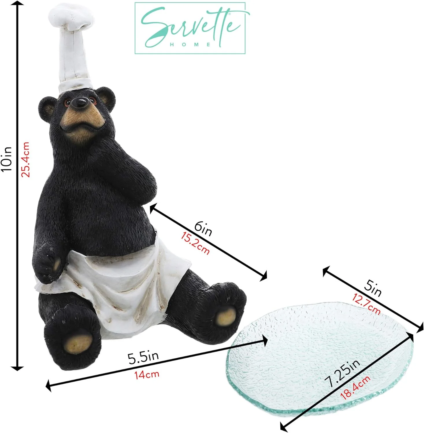 Bear Chef Candy Dish - Image 4