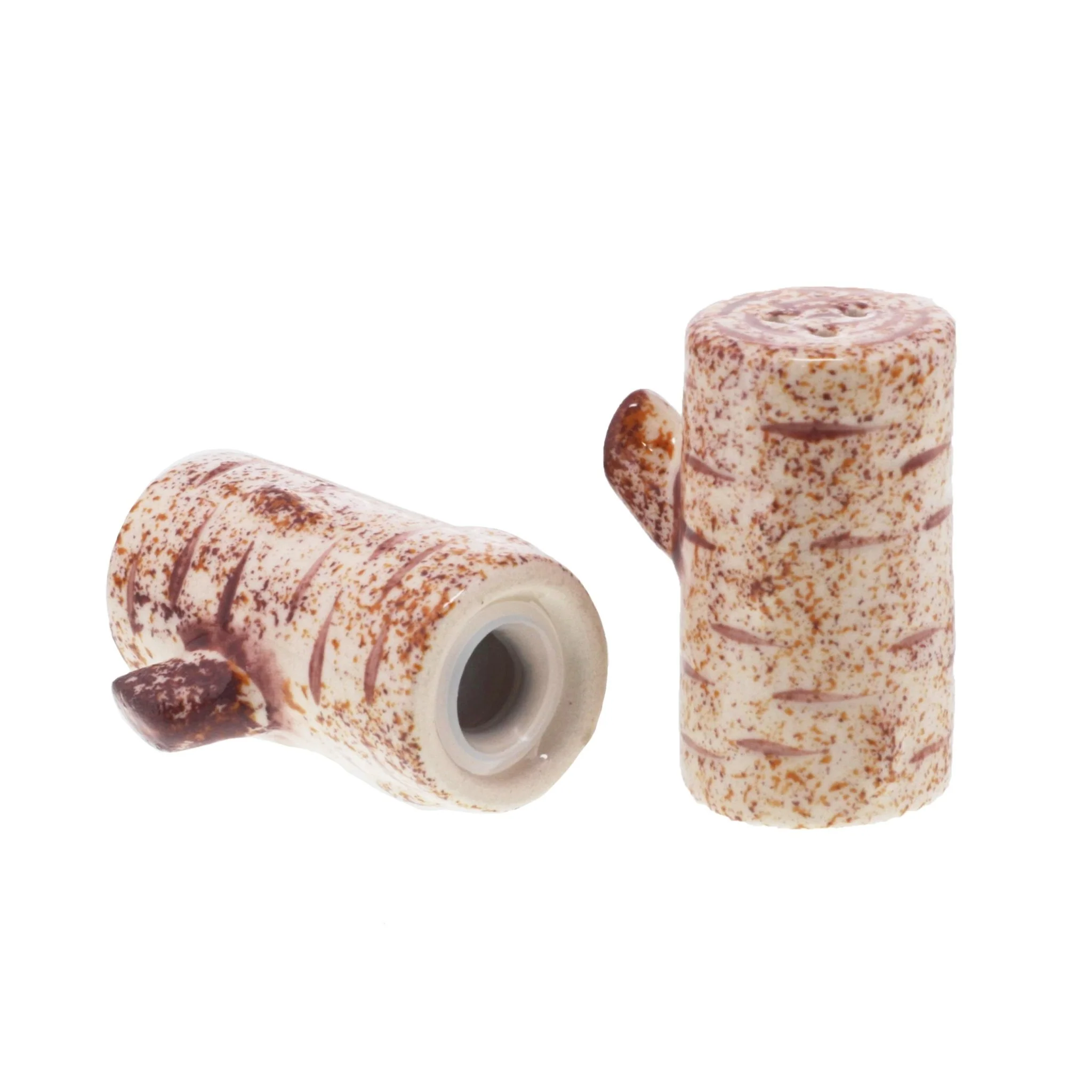 Birch Log Small Salt and Pepper Shakers - Image 6