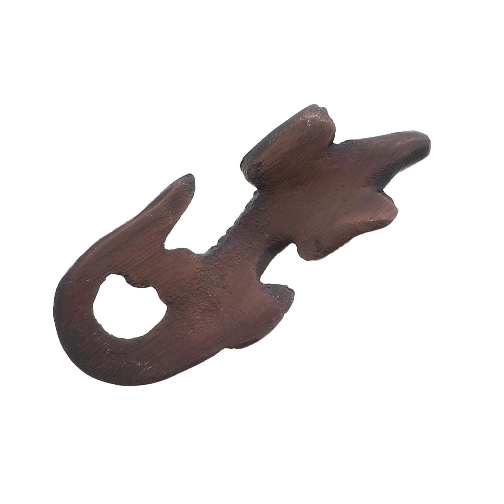 Brass Metal Alligator Napkin Weight - Image 3