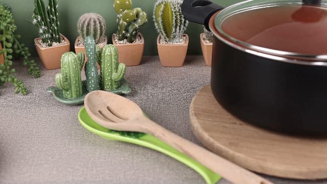 Ceramic Cactus Spoon Rest - Image 6