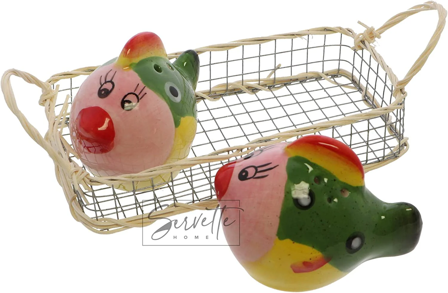 Ceramic Colorful Fish Salt & Pepper Shakers - Image 5