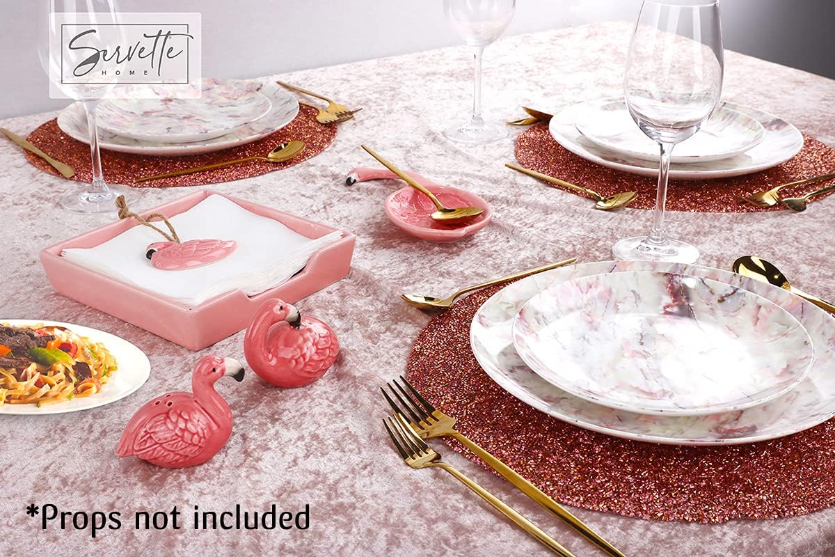 Ceramic Flamingo Salt & Pepper Shakers - Image 6