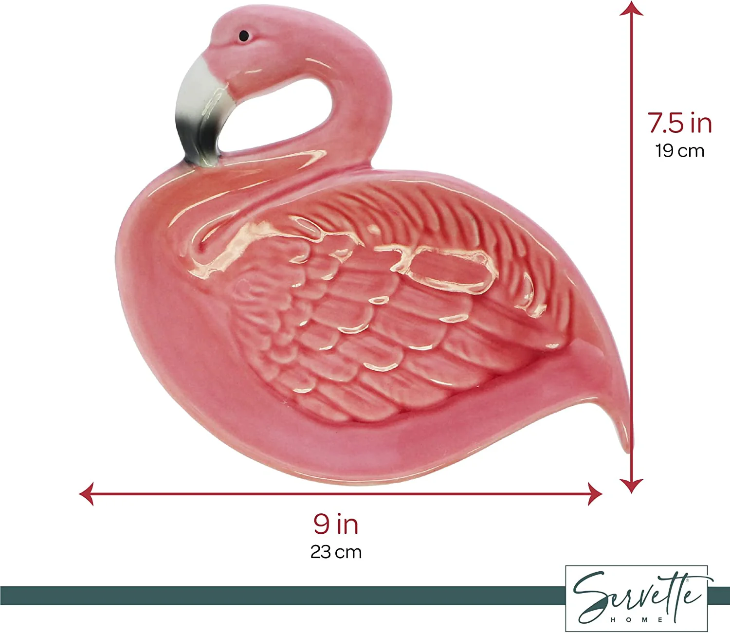 Ceramic Flamingo Tray - Image 5
