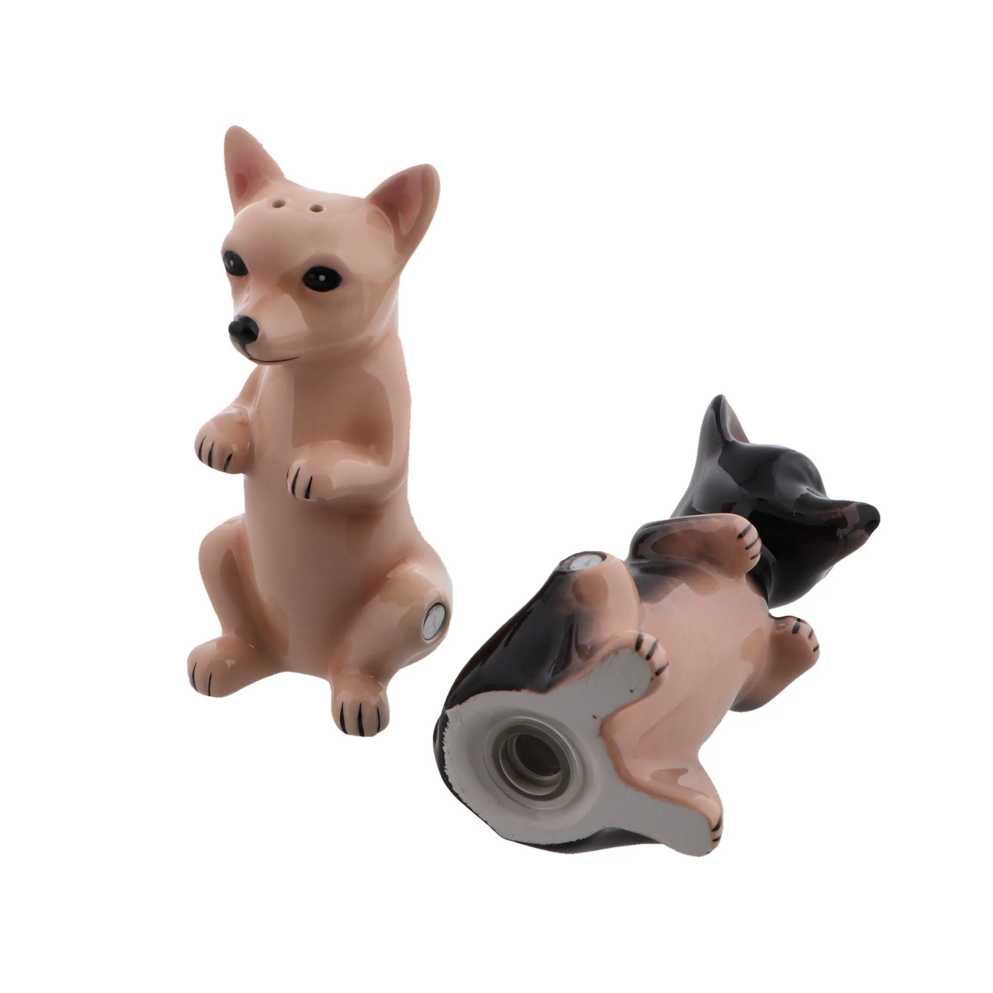 Ceramic Magnetic Chihuahua Salt & Pepper Shakers - Image 5