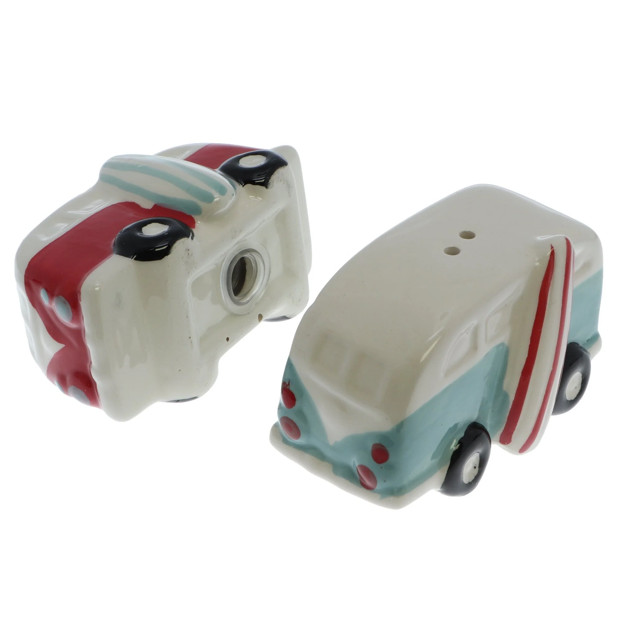 Ceramic Novelty Beach Going Campers Salt & Pepper Shakers - Image 4