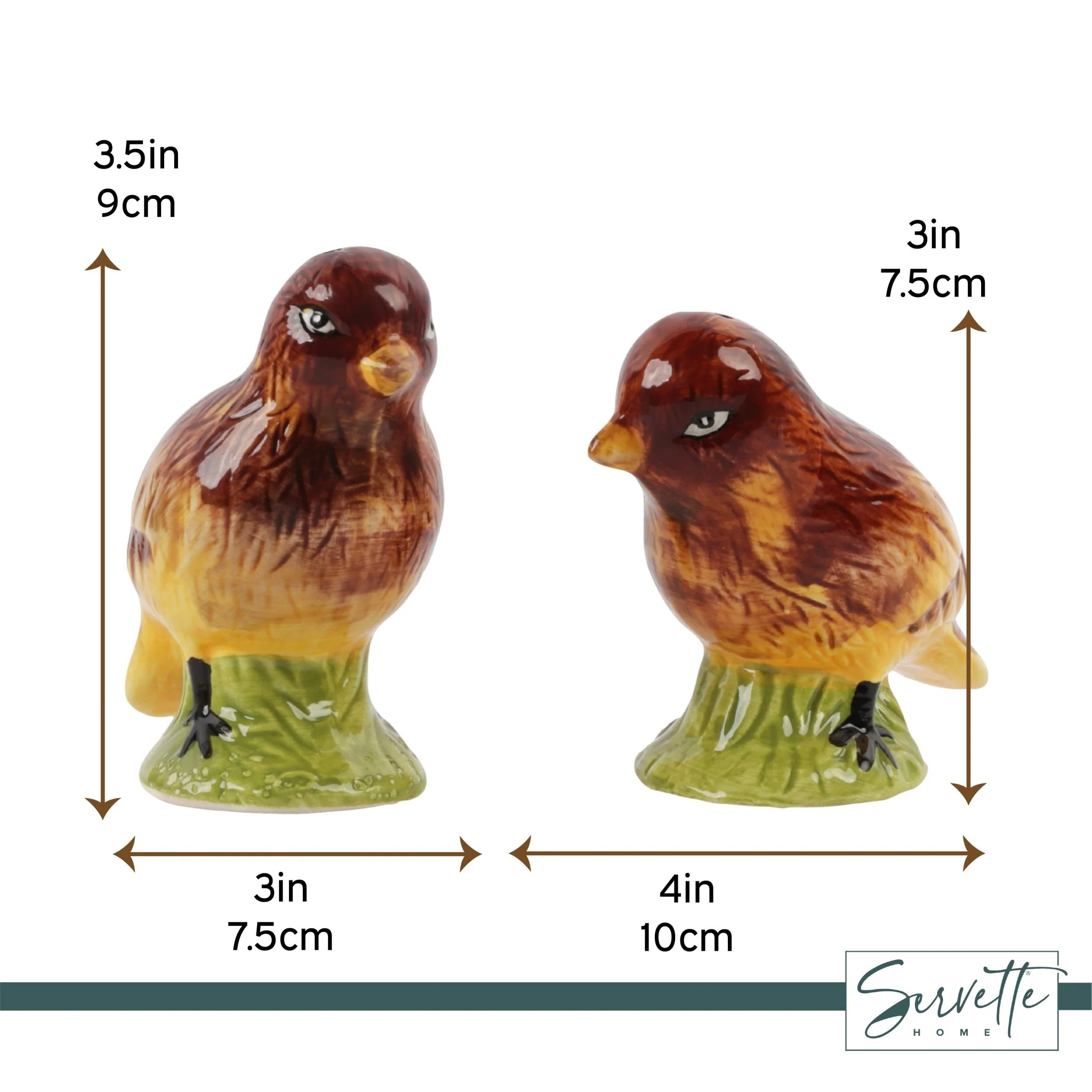 Ceramic Quail Salt and Pepper Shaker - Image 5