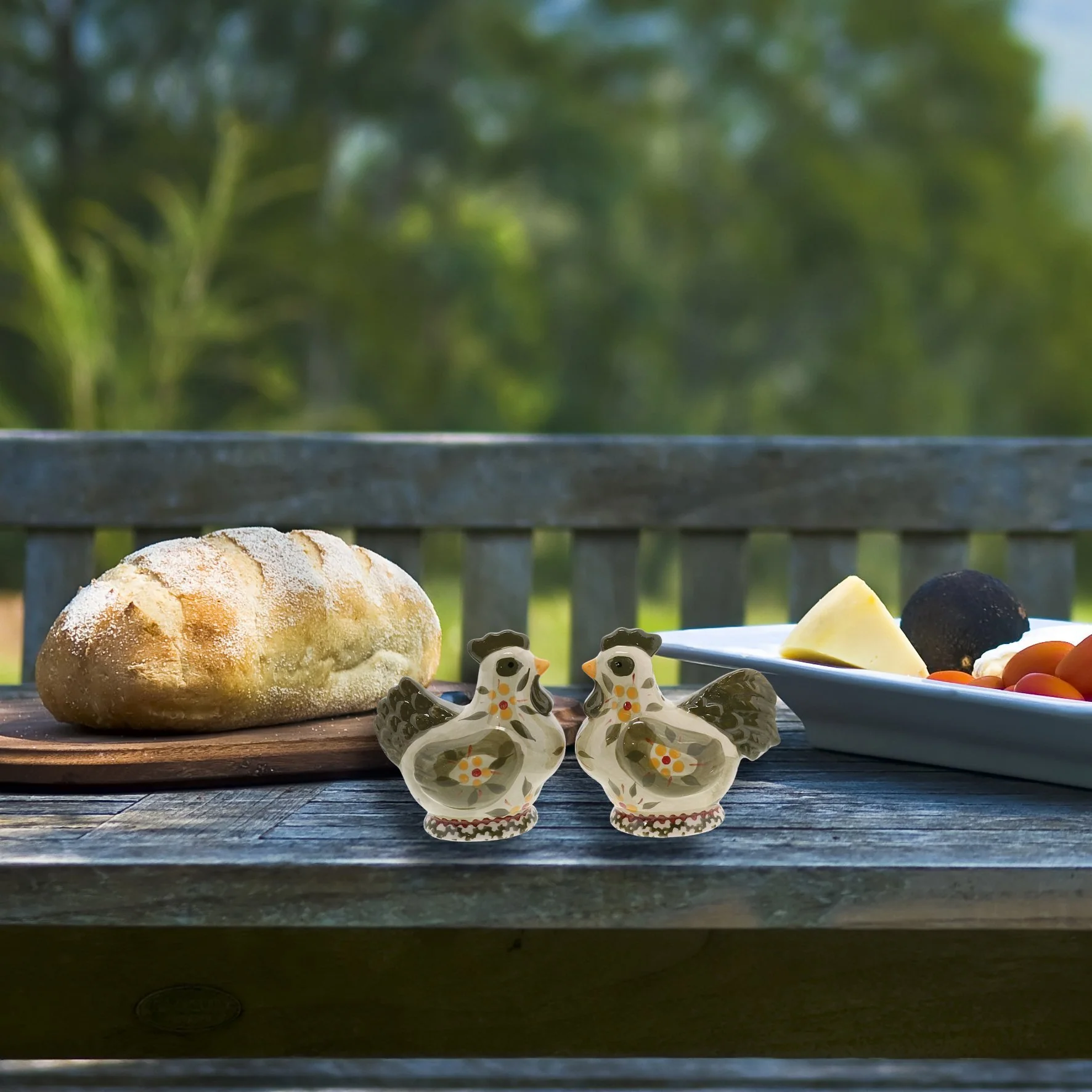 Green Chicken Salt and Pepper Shakers - Image 6