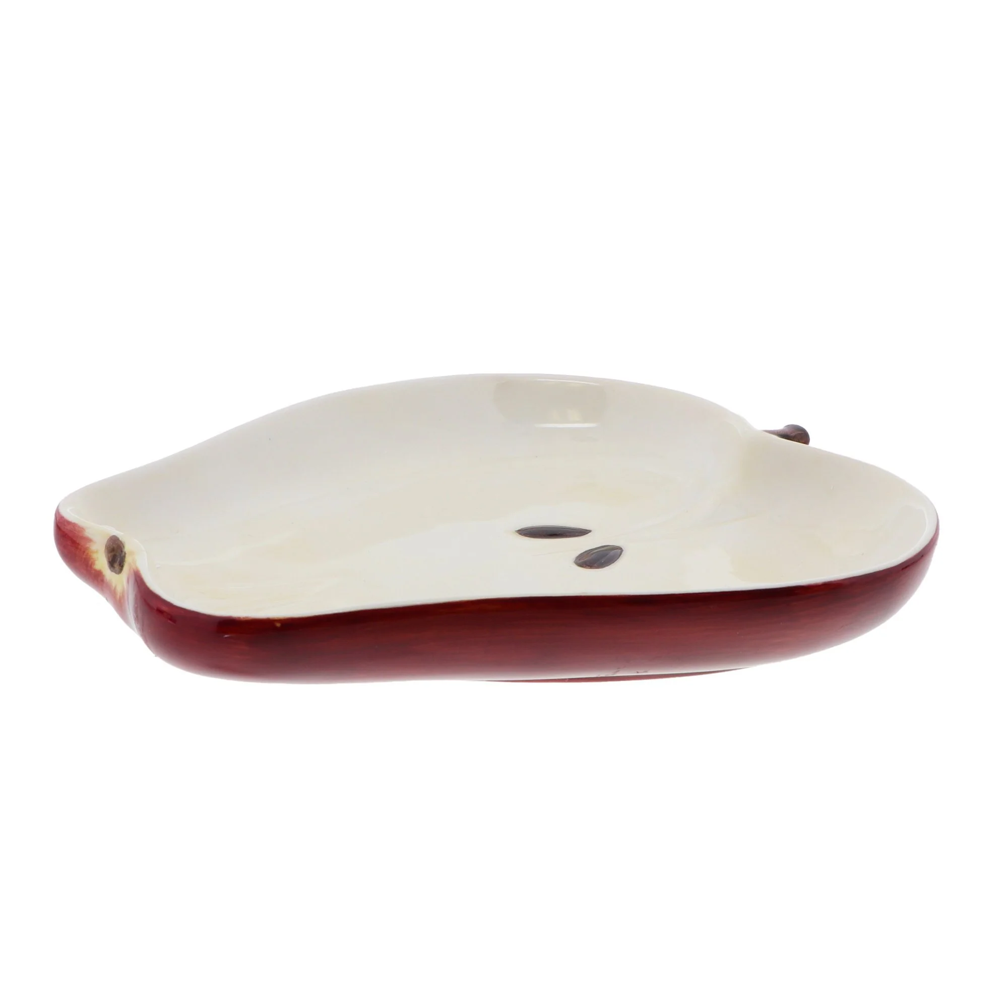 Decorative Ceramic Apple Dessert Plate - Image 4