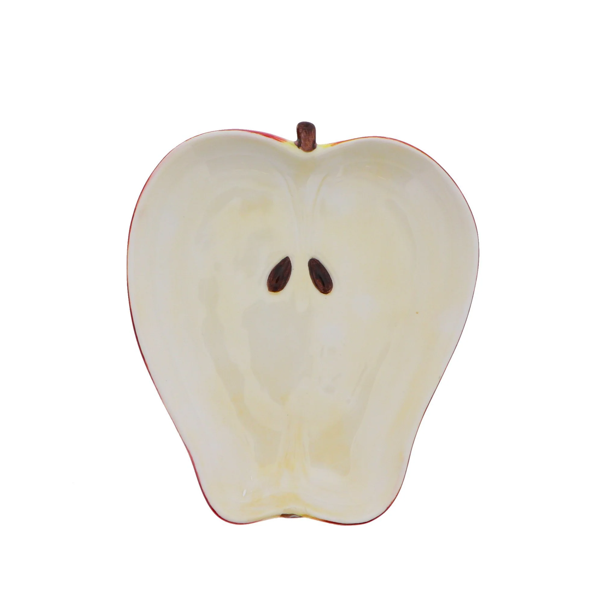 Decorative Ceramic Apple Dessert Plate - Image 5