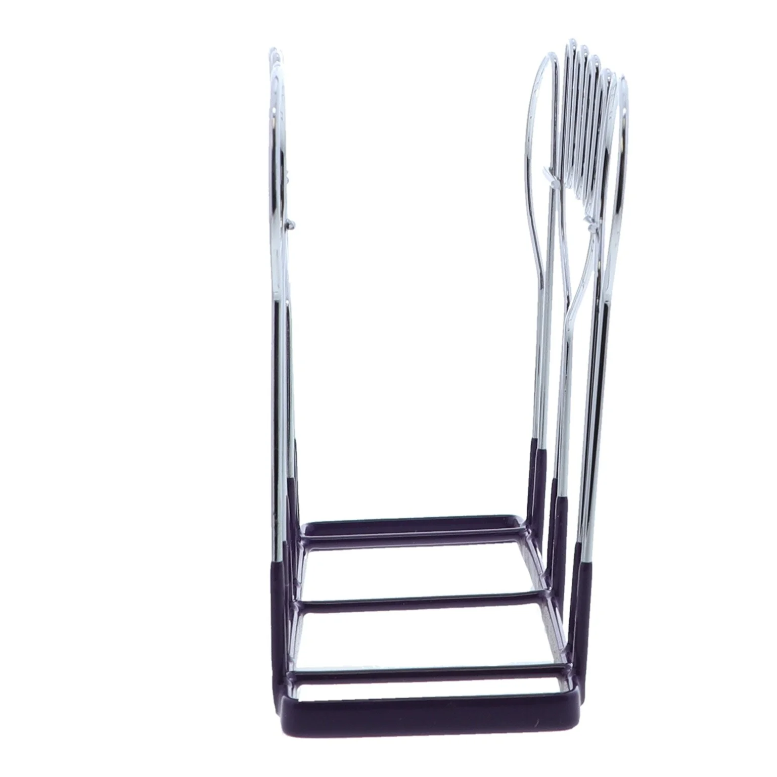 Purple Wire Napkin Holder with Cutlery Design - Image 3