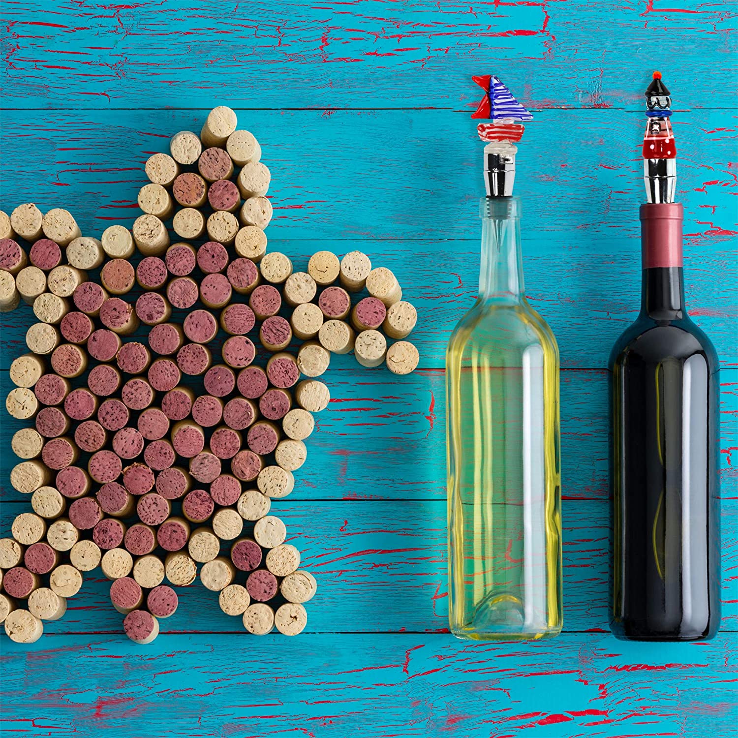 LED Sailboat Glass Wine Stopper - Image 4