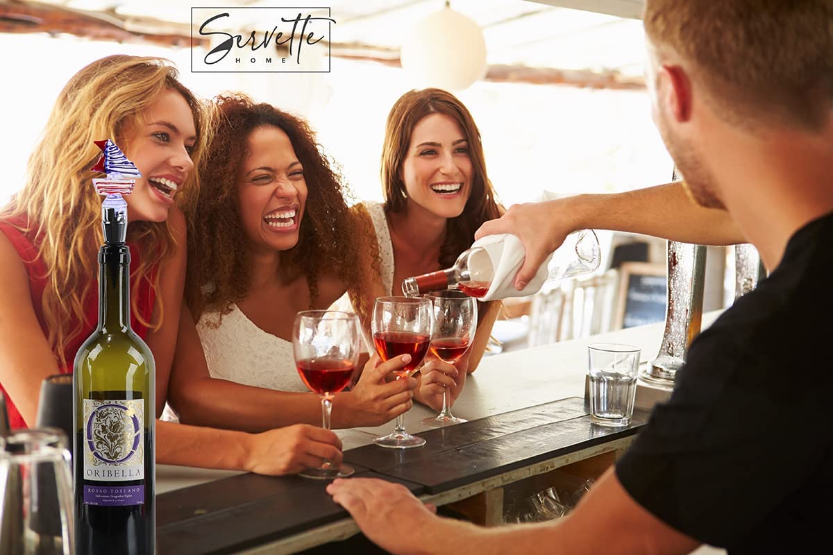 LED Sailboat Glass Wine Stopper - Image 5