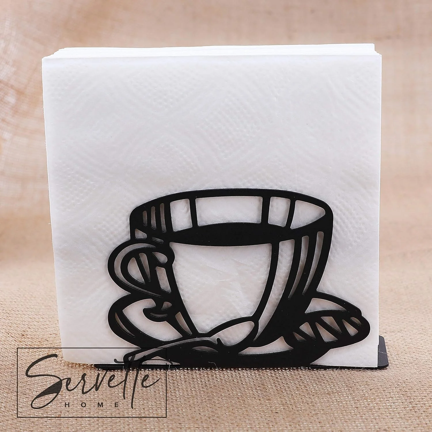 Metal Coffee Design Napkin Holders - Image 6