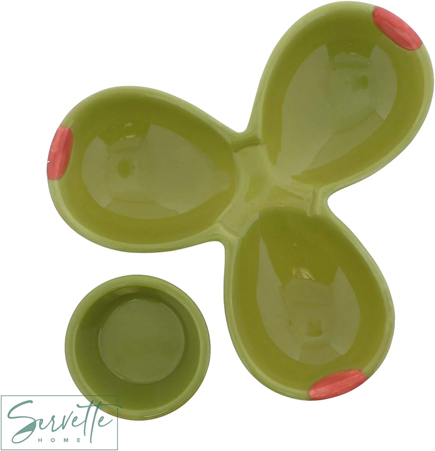 Veggie Ceramic Tidbit Dish - Image 4