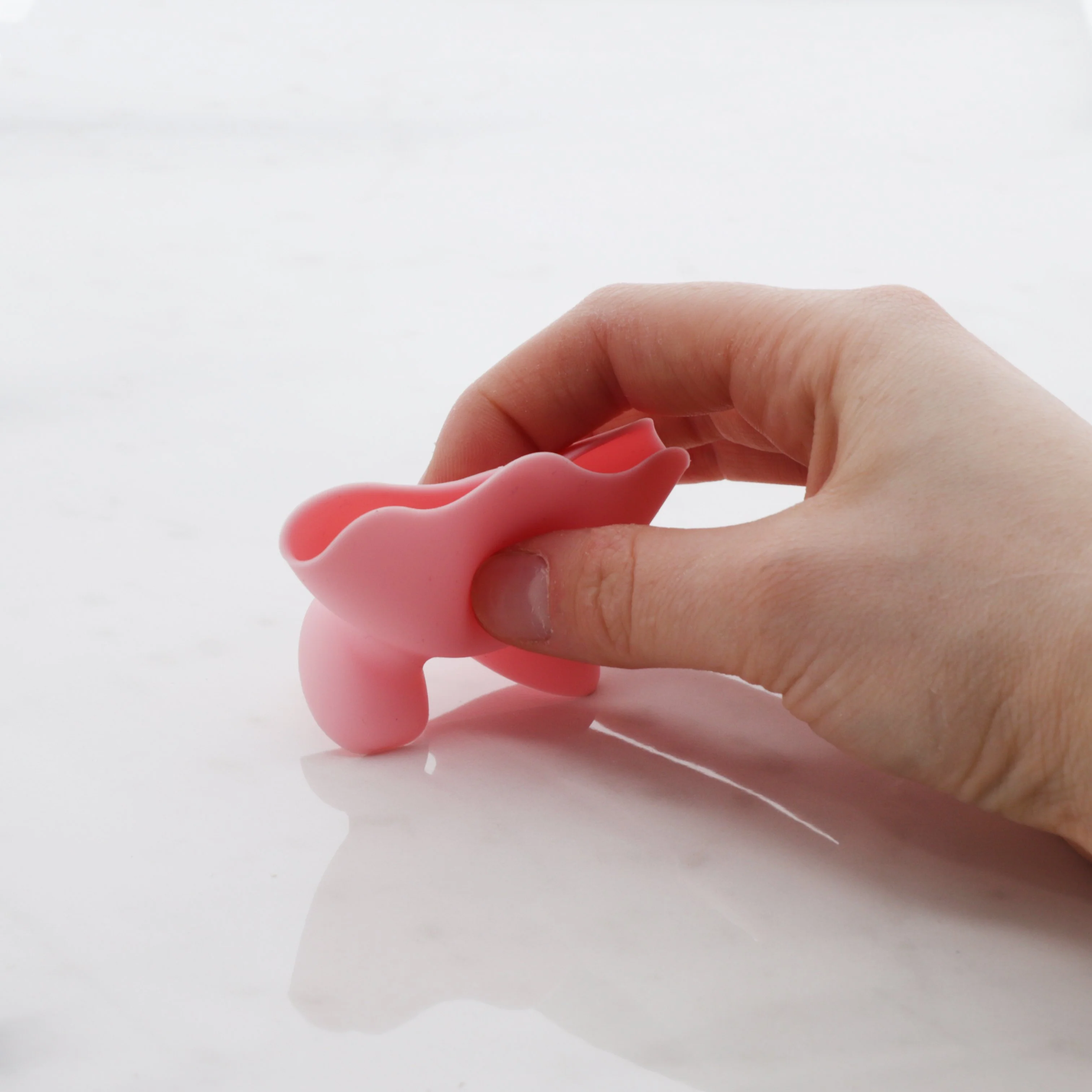 Pink Silicone Egg Cups - Set of 3 - Image 4