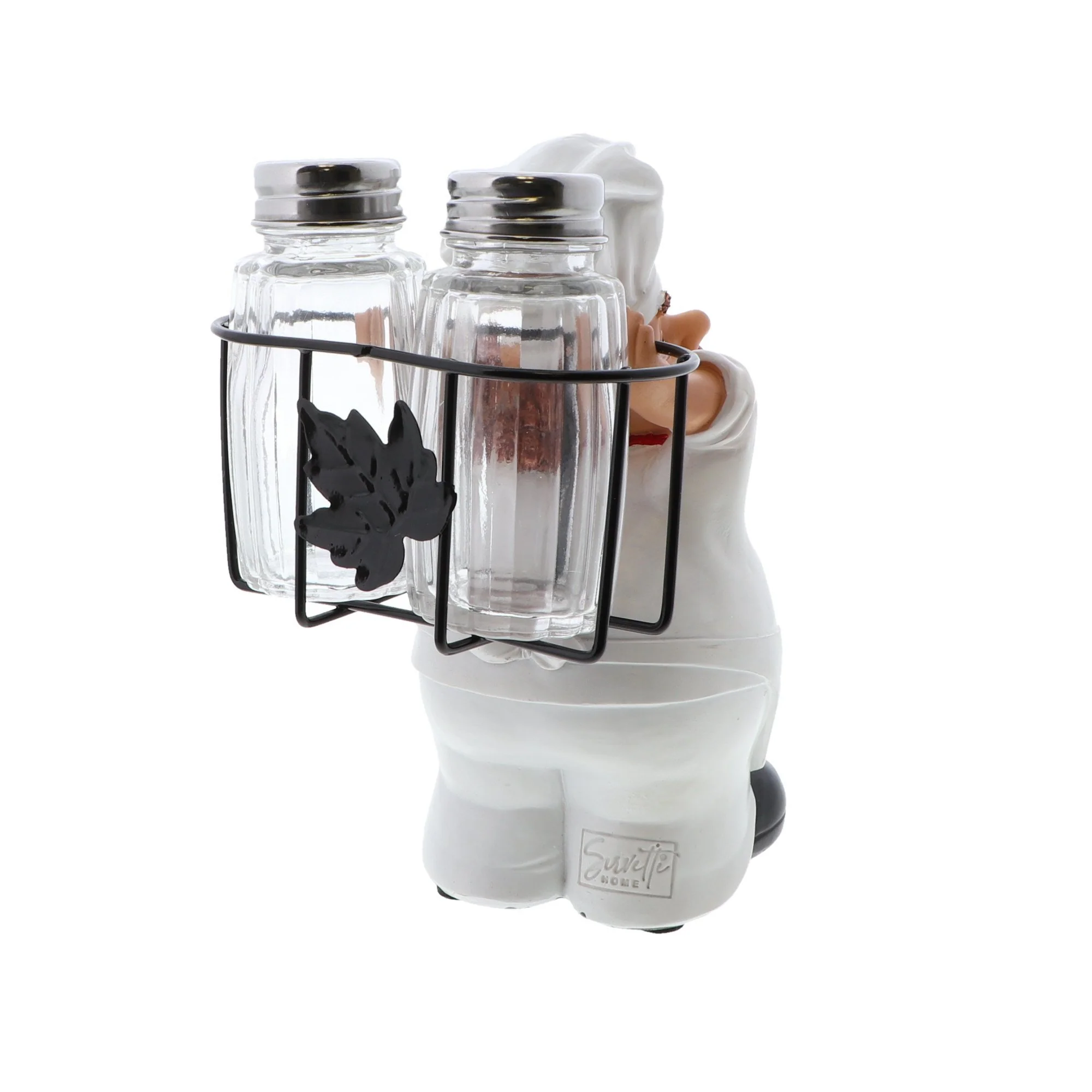 Polyresin Fat Chef Salt & Pepper Holder - Image 6