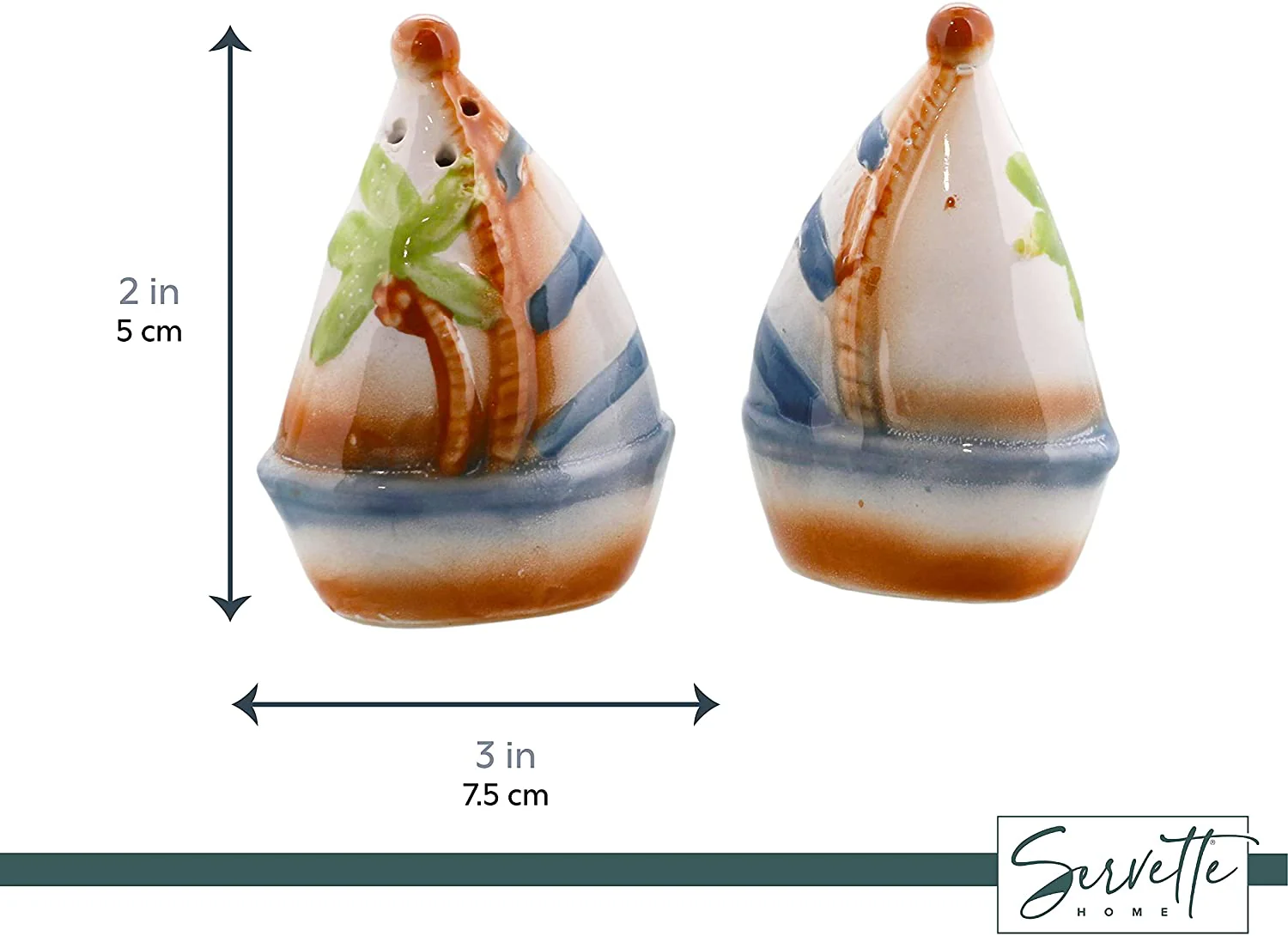 Sailboat Salt & Pepper Shakers - Image 5