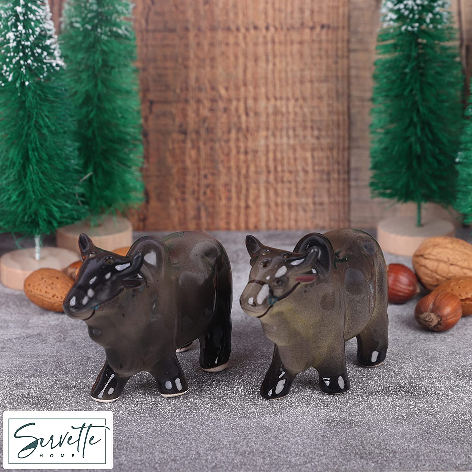 Bull Salt & Pepper Set - Image 3