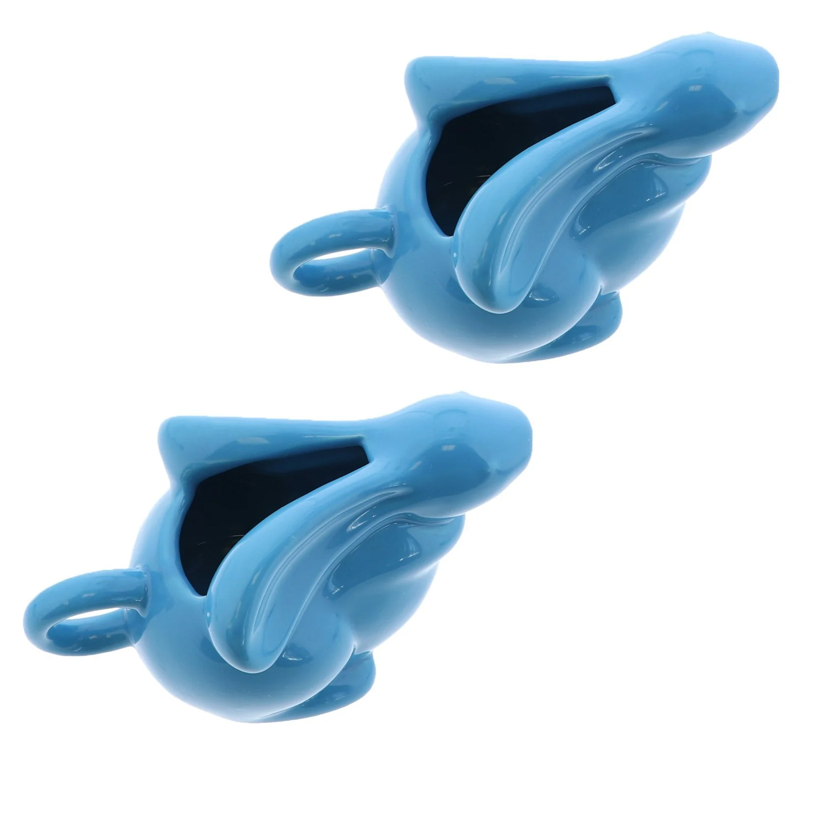 Small Blue Rabbit Pitcher - Image 6