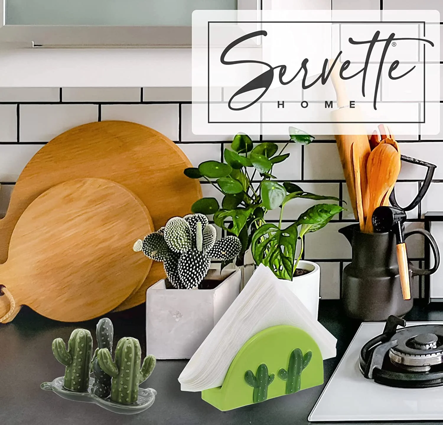 Cactus Standing Napkin Holder - Image 5