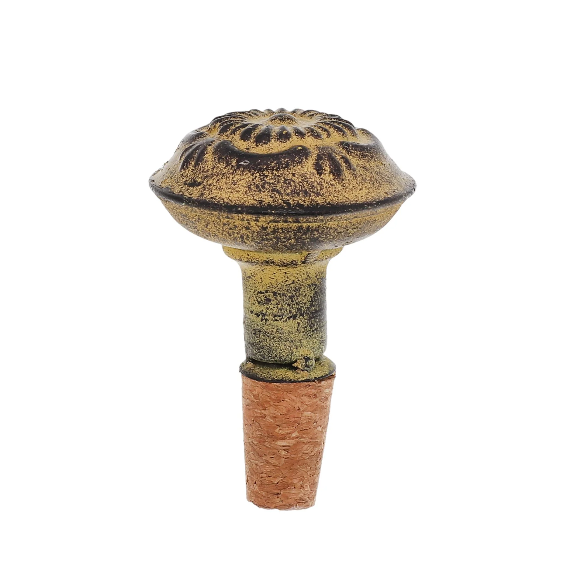 Vintage Yellow Door Knob Wine Stopper - Image 4